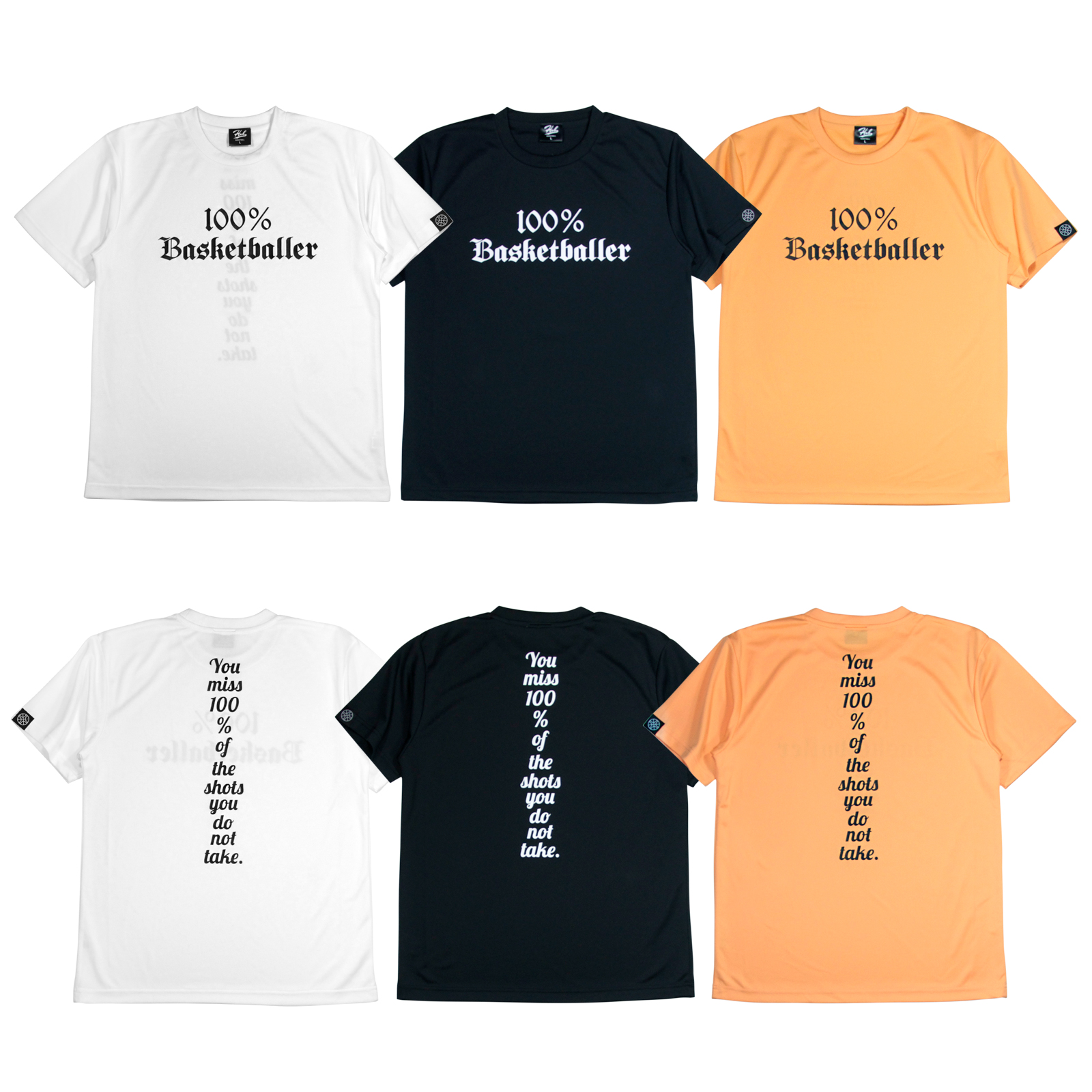 Dry T-shirts “100%” » PLAY FUN！楽しむことがコンセプトの